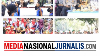 Kapolres Langkat Hadiri puncak peringatan Brandan Bumi Hangus yang ke-79 Pangkalan Berandan