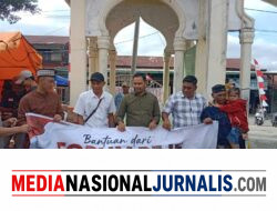 Forum Reje Kecamatan Rusip Antara dan Masyarakat Kemukiman Pamue Salurkan Bantuan untuk Korban