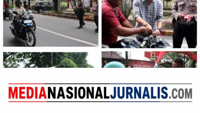 Polres Langkat Bagikan 500 Bendera Merah Putih, Bangkitkan Semangat Kemerdekaan di Tengah Masyarakat