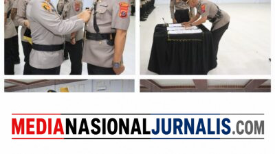 Kapolres Langkat Pimpin Sertijab Kabag Sdm, Kasat dan Kapolsek 