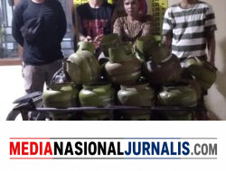 Reskrim Polsek Bandar Huluan Bongkar Pencurian 34 Tabung Gas, Dua Pelaku Diamankan