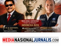 HUT RI ke-81, Prof. Dr. KH. Sutan Nasomal, S.H., M.H., Pakar Hukum Internasional , Ekonom, Ingatkan: Jangan Lupakan W.R. Soepratman