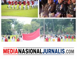 Gelorakan Semangat Merah Putih, Kapolres Langkat Hadiri Upacara HUT RI ke-81