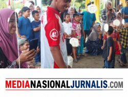 Semarak HUT Kemerdekaan RI ke-81, Warga Kampung Cinta Damai Antusias Ikuti Berbagai Perlombaan
