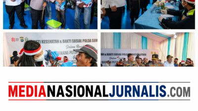 Kapolda Sumut Cek Langsung Pemeriksaan Kesehatan Gratis untuk Warga Samosir