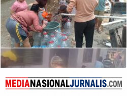 Pembagian Air Bersih Terus Disalurkan untuk Warga Desa Bendungan