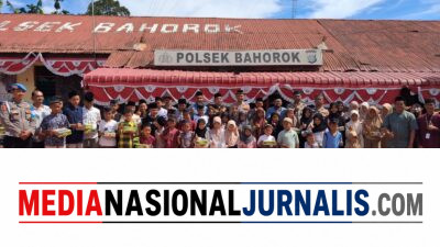 Jumat Berkah Polsek Bahorok, Polisi Berbagi dan Santuni Anak Yatim