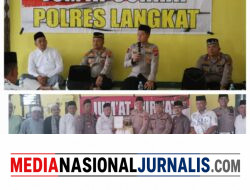 Jumat Curhat Polres Langkat, Perkuat Kamtibmas Bersama Masyarakat Banyumas