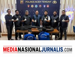 Satreskrim Polres Aceh Tengah Berhasil Ungkap Pencurian Kabel PLN, Dua Pelaku Diamankan