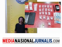 Satres Narkoba Polres Asahan Gerebek Rumah di patimura kisaran, Sabu 44,27 Gram dan 3 Pil Ekstasi Diamankan