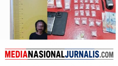 Satres Narkoba Polres Asahan Gerebek Rumah di patimura kisaran, Sabu 44,27 Gram dan 3 Pil Ekstasi Diamankan