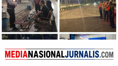 Patroli Blue Light Sat Samapta Polres Langkat Cegah Geng Motor hingga Kejahatan Jalanan
