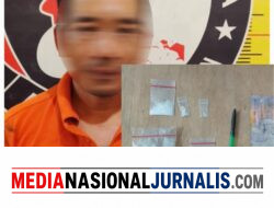 Sat Narkoba Polres Pelabuhan Belawan Amankan Pengedar Sabu di Bulucina