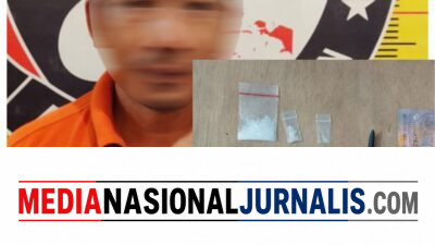 Sat Narkoba Polres Pelabuhan Belawan Amankan Pengedar Sabu di Bulucina