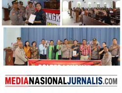 Polres Langkat Gelar Minggu Kasih, Ajak Jemaat GKI Bersama Jaga Kamtibmas dan Waspadai Kejahatan Siber