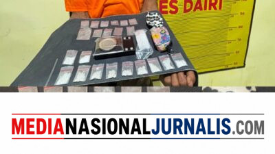 Simpan Sabu Dibungkus Kaos Kaki, Sat Narkoba Polres Dairi Ringkus Terduga Pengedar di Huta Rakyat
