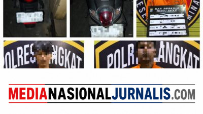 Polres Langkat Tangkap Tujuh Pelaku Pencurian Disertai Kekerasan di Empat Lokasi, Dua Senjata Tajam dan Dua Sepeda Motor Diamankan