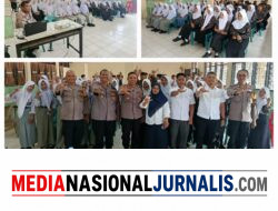 Polri Hadir di Sekolah, Sat Binmas Polres Langkat Edukasi Pelajar Cegah Pergaulan Bebas dan Gangguan Kamtibmas