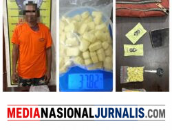 100 Butir Diduga Ekstasi Diamankan, Sat Res Narkoba Polres Langkat Tangkap Pria 49 Tahun