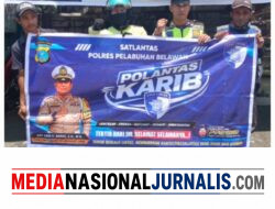 Polantas Karib Polres Pelabuhan Belawan Edukasi Pengemudi Ojek, Wujudkan Kamseltibcar Lantas yang Aman dan Nyaman