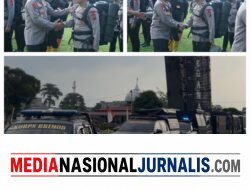 Gunung Sinabung Erupsi, Polda Sumut Siagakan 100 Personel Brimob dan Peralatan Pendukung
