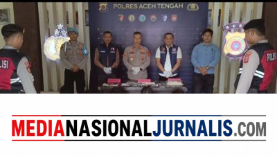 Polres Aceh Tengah Kembali Ungkap Jaringan Narkotika Lintas Kabupaten Aceh Tengah-Banda Aceh-Aceh Besar- Aceh Selatan, 10 Tersangka di Ringkus