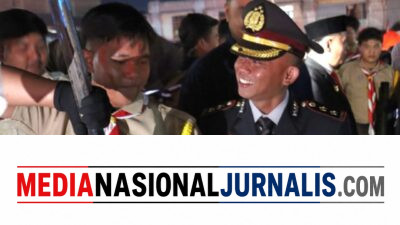 Kapolres Aceh Tengah Bersama Forkopimda Ikuti Taptu dan Pawai Obor, Semarakkan HUT RI ke-81