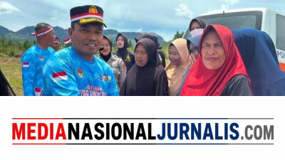 Di Tengah Zoom Meeting Penanaman Bawang Putih Serentak, Polres Bener Meriah Salurkan 50 Bantuan Sosial kepada Warga