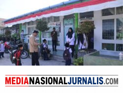 Berkeliling Pantau Dekorasi Sekolah Dalam Rangka Semarakkan HUT RI Ke-81, Bupati Hali Yoga Nilai SD Negeri 2 Bebesen Paling Meriah