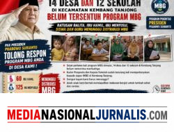 14 Desa dan 12 Sekolah di Kembang Tanjong Belum Tersentuh MBG, Warga Bertanya: Sampai Kapan Harus Menunggu?