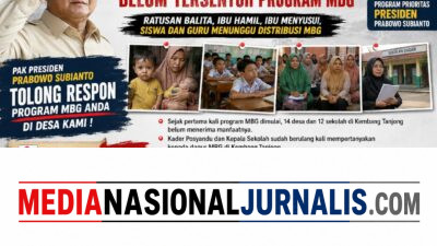14 Desa dan 12 Sekolah di Kembang Tanjong Belum Tersentuh MBG, Warga Bertanya: Sampai Kapan Harus Menunggu?