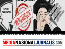 PROF DR SUTAN NASOMAL SARJANA TEMBUS LEBIH DARI 1 JUTA MENGANGGUR DI INDONESIA. JANJI PRESIDEN DI TAGIH RAKYAT