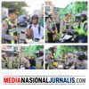 Kapolres Langkat Beri Bingkisan untuk Pegendara yang Tertib Berlalu Lintas