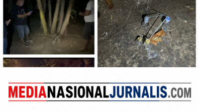 Respon Laporan Warga Polres Langkat Musnahkan Gubuk Penyalahgunaan Narkoba