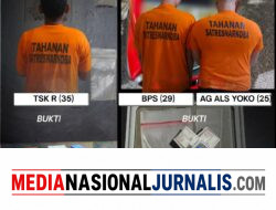 Gerak Cepat Satresnarkoba Polres Binjai, 3 Pelaku Narkoba Diciduk, Sabu dan Ekstasi Diamankan