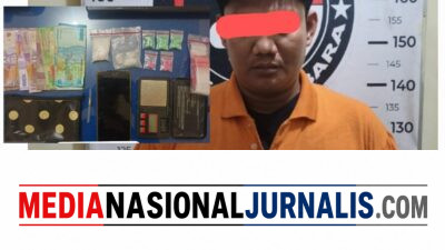 Satresnarkoba Polres Batu Bara Amankan Pria Berinisial F, Sita Sabu dan 21 Butir Ekstasi