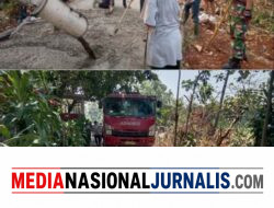 Sosok Pengusaha Muda H. Deden Setiawan Bangun Betonisasi Jalan