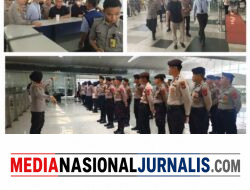Penerbangan Terdampak Erupsi Anak Krakatau, Polda Sumut Siagakan 108 Personel di Kualanamu Layani Penumpang