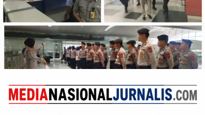 Penerbangan Terdampak Erupsi Anak Krakatau, Polda Sumut Siagakan 108 Personel di Kualanamu Layani Penumpang