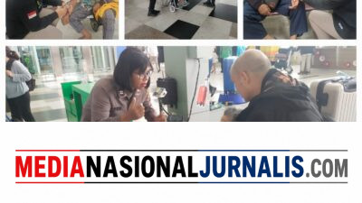Polda Sumut Beri Layanan Kesehatan bagi Penumpang Terdampak Pembatalan Penerbangan di Kualanamu