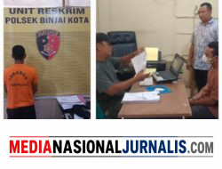 Terekam CCTV, Polsek Binjai Kota Tangkap Pencuri Kabel Tower