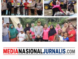 Kapolres Langkat Salurkan Bantuan untuk Korban Banjir di Padang Tualang Pastikan Polri Hadir di Tengah Masyarakat