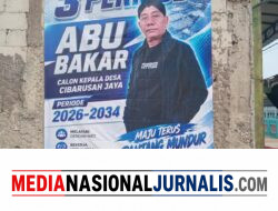 Dukungan Masyarakat Menguat, Abu Bakar Kembali Maju untuk Periode Ketiga