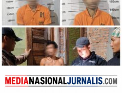 TV dan Tabung Gas Dicuri Saat Rumah Kosong, Dua Pelaku Dibekuk Polsek Hamparan Perak
