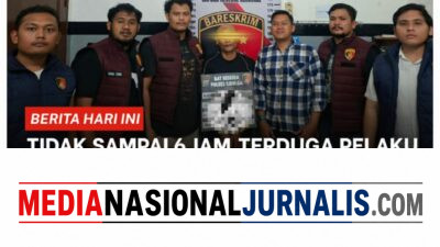 Polres Sibolga menangkap terduga pelaku penusukan yang menyebabkan seorang warga Meninggal dunia.