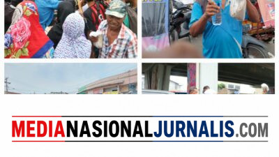 Jumat Berkah, Bid Humas Polda Sumut Berbagi Kasih dengan Sopir, Pengemudi Becak Motor dan Ojol