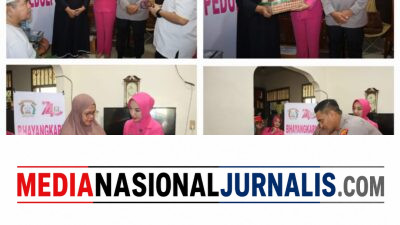 Kapolres Binjai Anjangsana dan Berikan Tali Asih kepada Personel yang Sakit Menahun