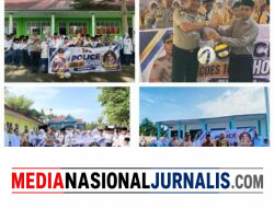 Polres Batu Bara Gelar Police Go To School Serentak di 19 Sekolah