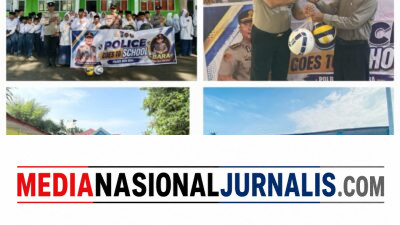 Polres Batu Bara Gelar Police Go To School Serentak di 19 Sekolah