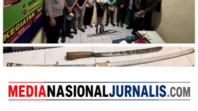 Enam Remaja Diamankan Bawa Sajam dan Molotov, Diduga Hendak Tawuran di Surbakti